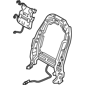 Hyundai 88310-F2140 Frame Assembly-Front Seat Back LH