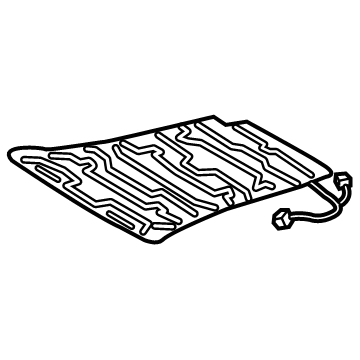Hyundai 88190-F2000 Heater-Front Seat Cushion, LH