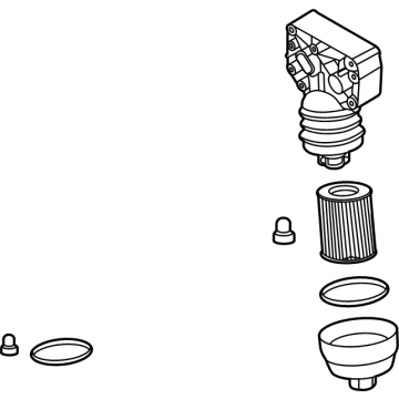 Hyundai 26300-2JTA2 Filter Assembly-Engine Oil