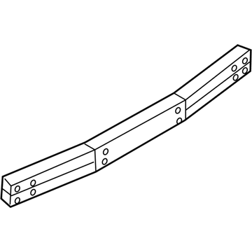 Infiniti 85032-AM821 Reinforce-Inner Rear Bumper Center