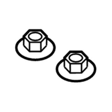 Mopar 6104726AA Nut-Hexagon