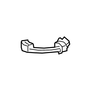 Honda 51684-TJB-A02 RUBBER, R- FR