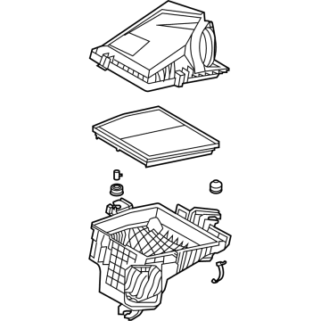 Hyundai 28110-P0410 CLEANER ASSY-AIR