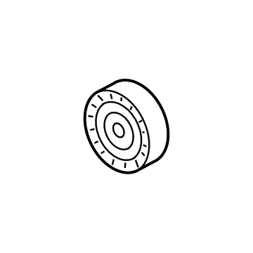 Ford KX6Z-8678-A Serpentine Idler Pulley