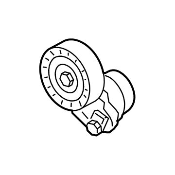 Ford K2GZ-6A228-C Serpentine Tensioner