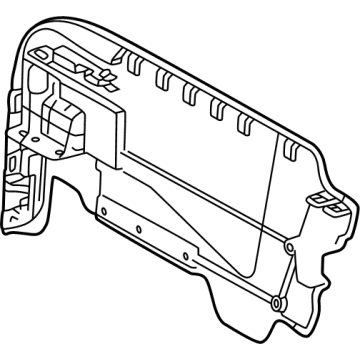 Toyota 58911-62030-A0 Side Trim