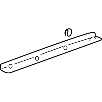 Toyota 64783-48030-B3 Upper Trim Panel GRAY