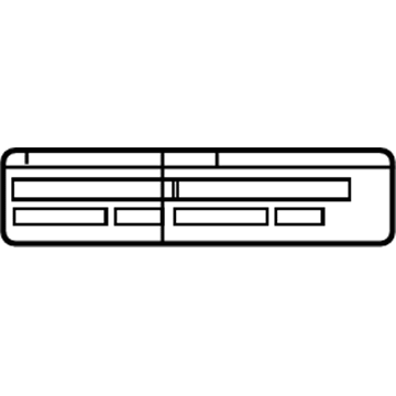 Lexus 88723-53020 Label, Cooler Service