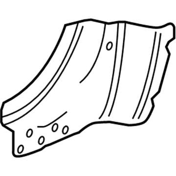 GM 23287543 Rocker Reinforcement