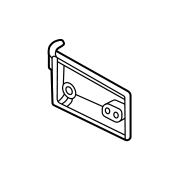BMW 41-00-7-434-714 SHAPED PART, B-PILLAR, FT.LT