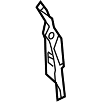 BMW 41-21-3-404-477 Left Interior Column D