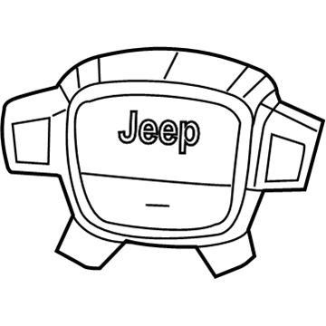 Mopar 1EB40BD1AE Driver Air Bag