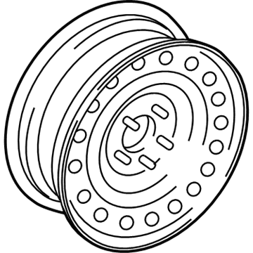 Ford 4L2Z-1015-AA Spare Wheel