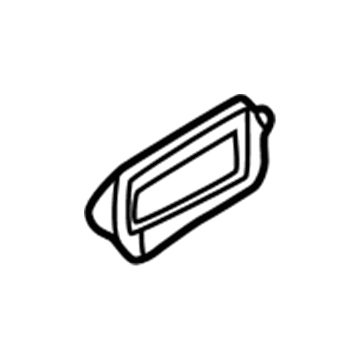 BMW 64-11-8-380-217 Heater Radiator Cover