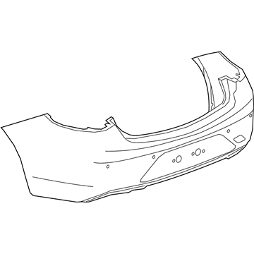 GM 39211016 Bumper Cover