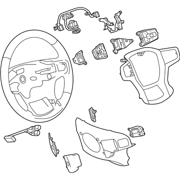 GM 84517131 Steering Wheel