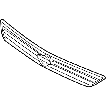 Nissan F2310-1A41A Grille Assy-Front