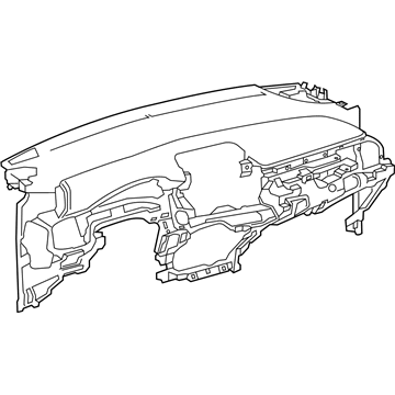 Toyota 55401-10280-C0 Instrument Panel