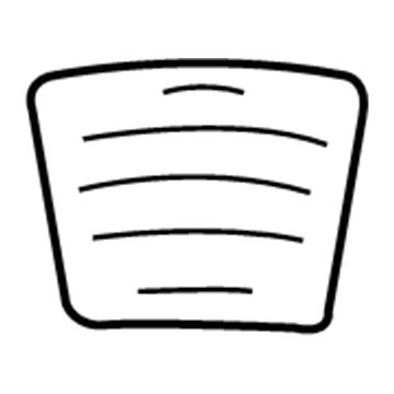 GM 15093589 Spare Tire Label