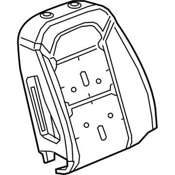 GM 84573746 Seat Back Pad