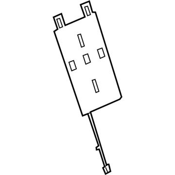GM 86781012 HEATER ASM-F/SEAT BK