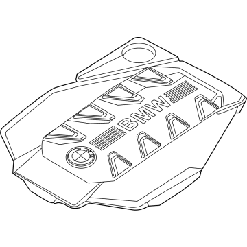 BMW 11-14-9-847-158 ACOUSTIC COVER:111040