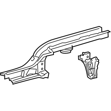Toyota 57602-0D400 Member Sub-Assembly, Rr