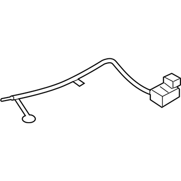 BMW 61-12-9-217-036 Plus Pole Battery Cable
