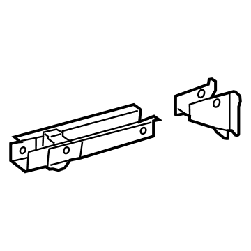 Lexus 57603-76010 Member Sub-Assembly, RR