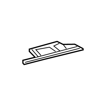 Lexus 58315-76010 Extension, RR Floor