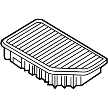 Hyundai 28113-1R100-AS FILTER-AIR CLEANER