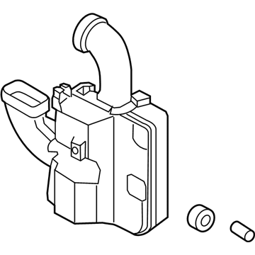 Hyundai 28190-1R000 Resonator Assembly