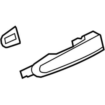 GM 13577717 Handle, Outside