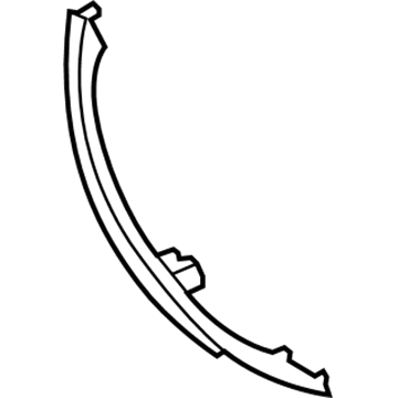 BMW 51-41-6-975-351 Door Handle, Inside, Left
