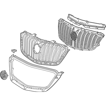 GM 95391794 Grille Assembly