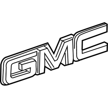 GM 23122158 Nameplate