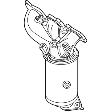 Ford BG1Z-5G232-C Manifold With Converter