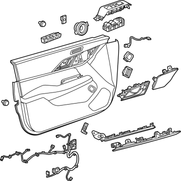 GM 85000549 Door Trim Panel