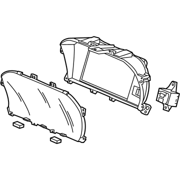Honda 39713-T2A-A01 Display Assy, Ctr(