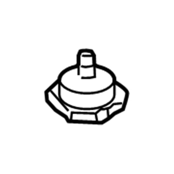 Lexus 48304-60140 Front Spring Bumper, No.1
