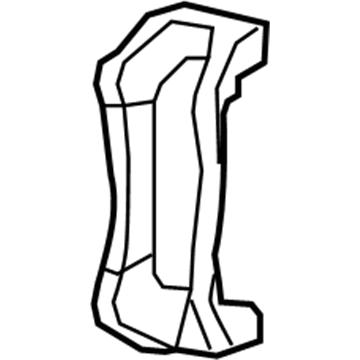 Mopar 5191228AA Adapter-Disc Brake CALIPER