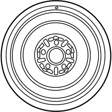 Lexus 42611-53321 Wheel, Disc