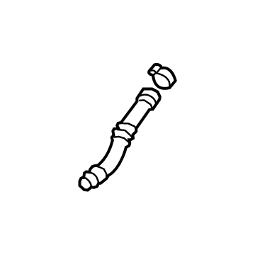 Lexus 77213-35410 Hose, Fuel Tank To Filler Pipe