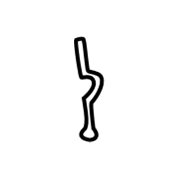 Honda 11833-PLM-000 Rubber, Driver Side Back Seal