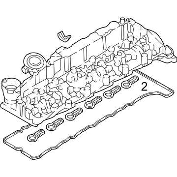 BMW 11-12-8-578-811 Cylinder Head Cover