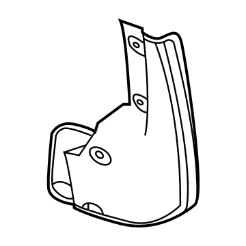 Honda 75800-TG7-C01 Splash Guard, Right Front
