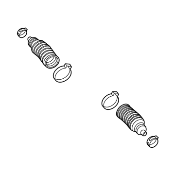 GM 23214221 Boot Kit-Steering Gear