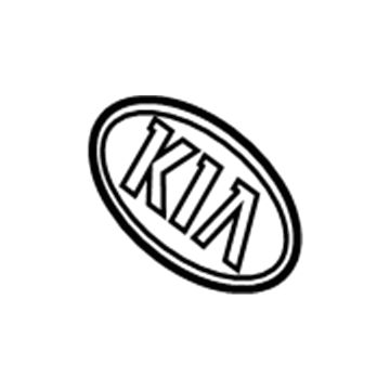 Kia 863201W250 Kia Sub-Logo Assembly
