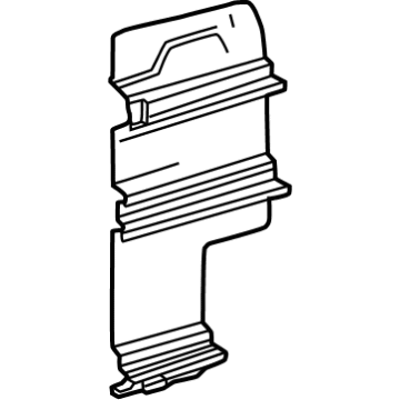 Toyota 62666-0C020-C0 COVER, QUARTER TRIM