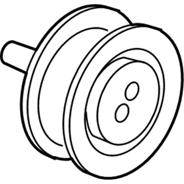 Ford 1S7Z-8678-AC Serpentine Idler Pulley